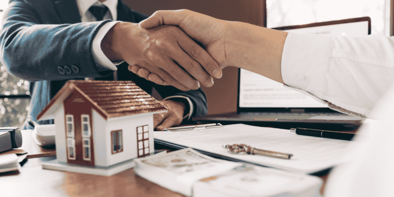 Investor completing EB-5 filing paperwork for US immigration process