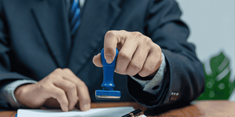 official stamping documents for permanent residence vs work permit approval