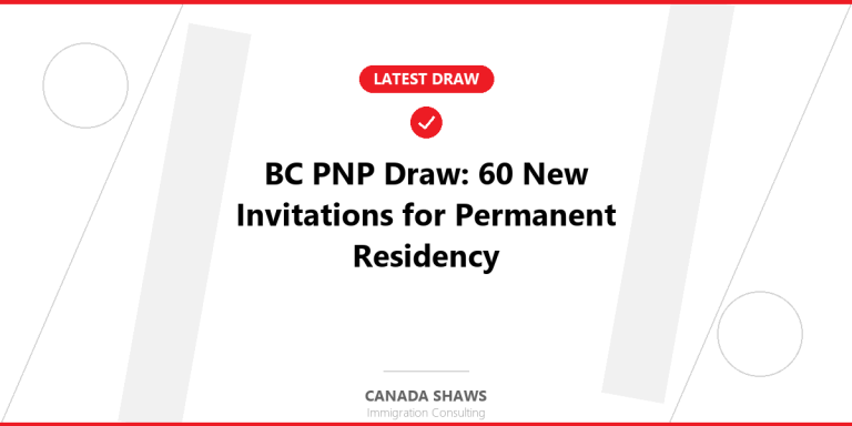 BC PNP draw