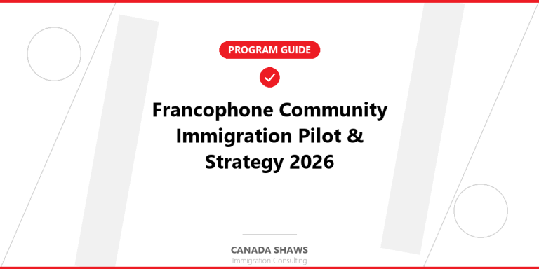 Francophone Community Immigration Pilot