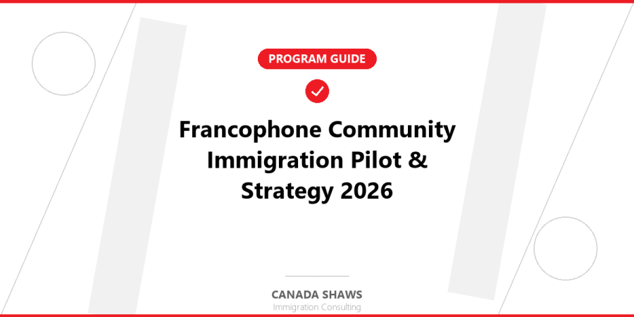 Francophone Community Immigration Pilot